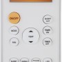 Fernbedienung für Midea Mobile Klimaanlage Silent Cool 26 Pro WF, weiße Ausführung.