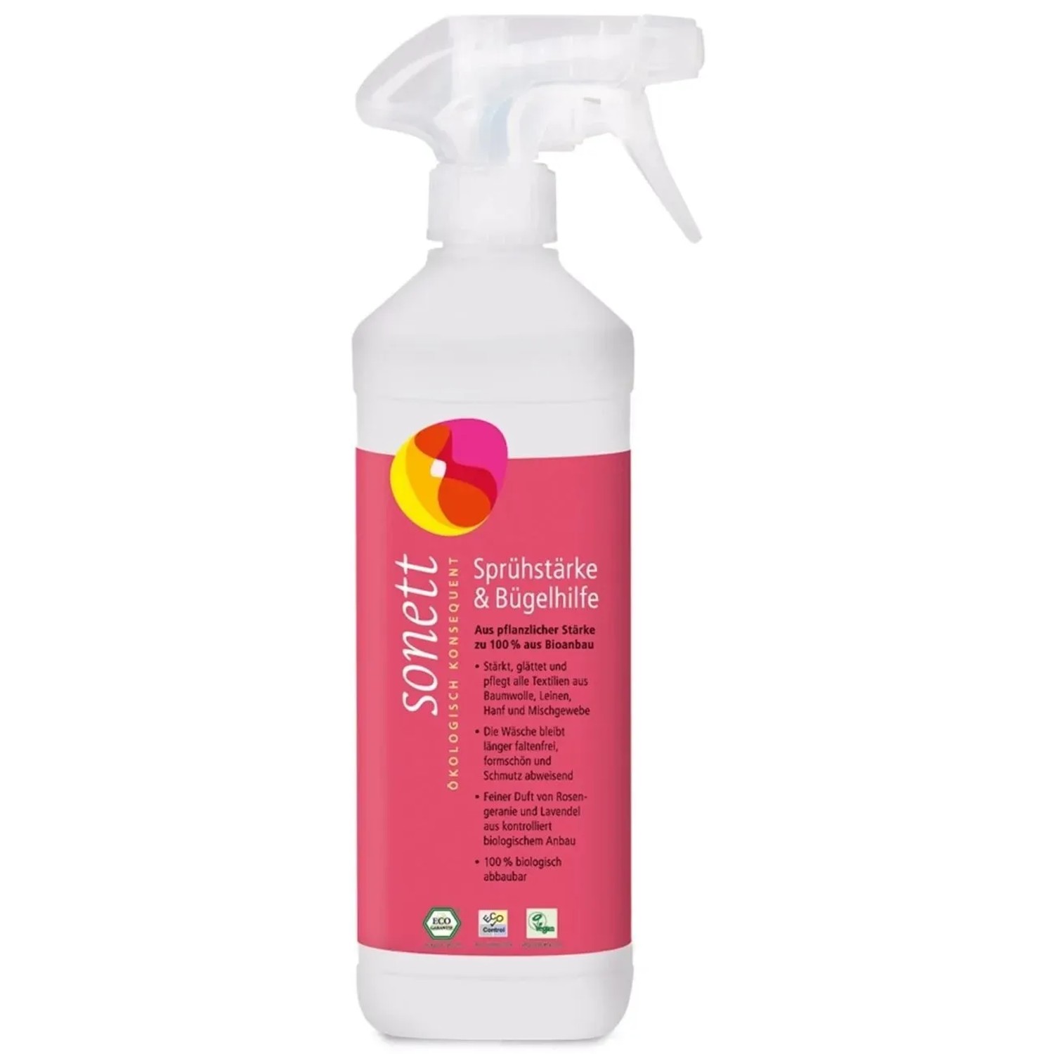 Sonett Sprühstärke und Bügelhilfe 500 ml Kunststoffflasche