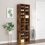 vidaXL Schuhregal Räuchereiche 54x34x183 cm Holzwerkstoff 815300_2