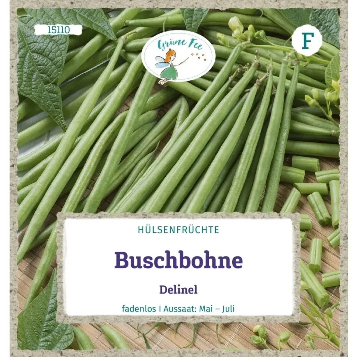 Grüne Fee Buschbohne Delinel Saatgut