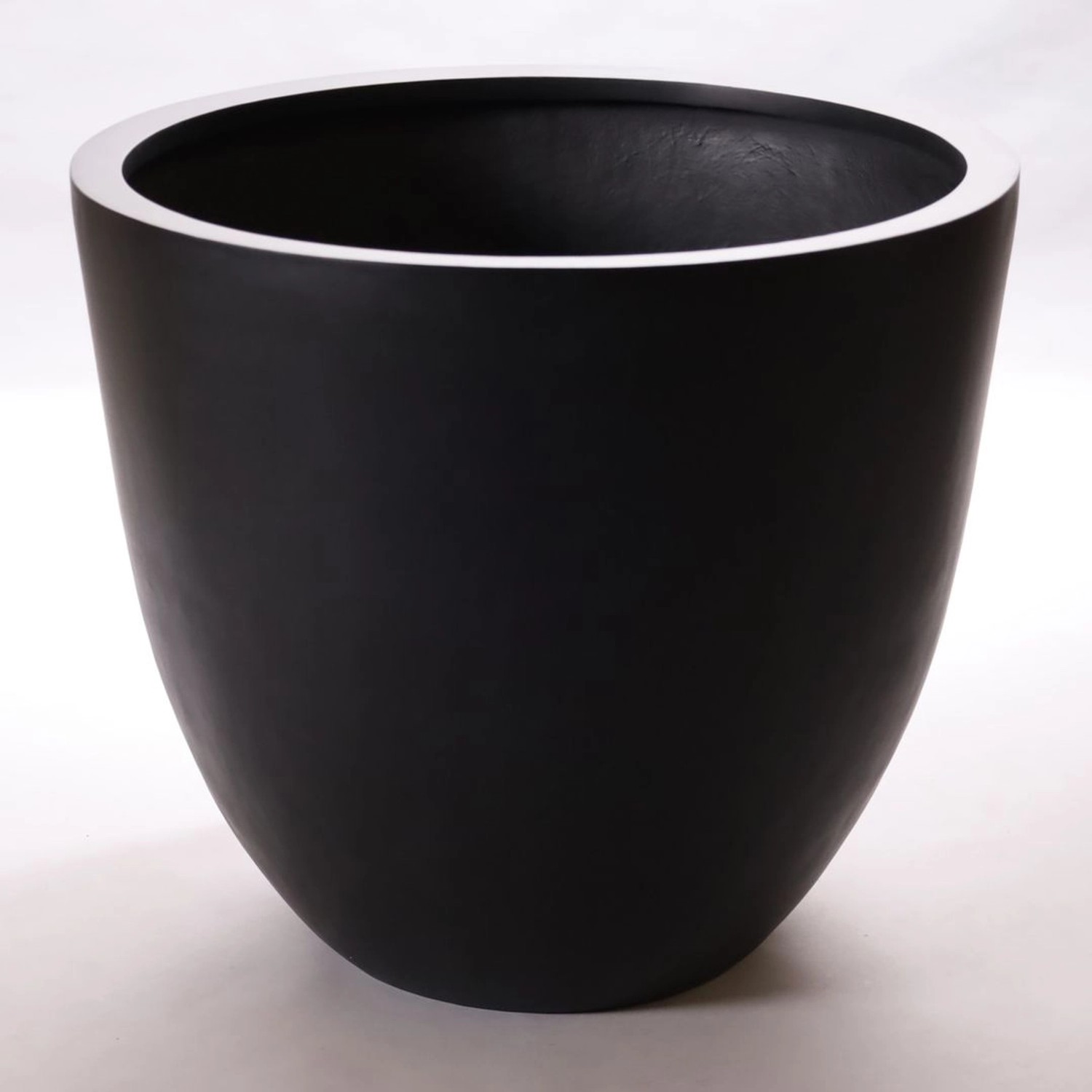 Elegant Einrichten Pflanzkübel Fiberglas Rund-Konisch D90xH80cm Elegant-Sch günstig online kaufen