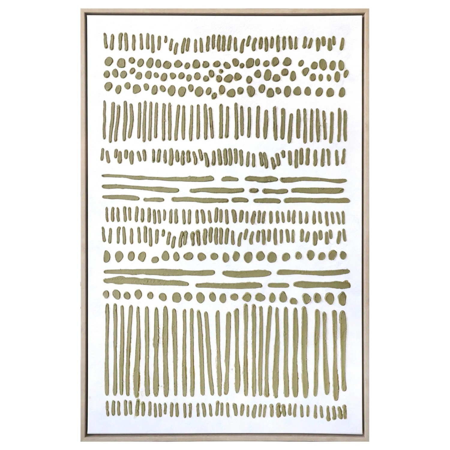 Mömax Keilrahmenbild Lotta Grün/Natur/Gold ca. 60x90cm