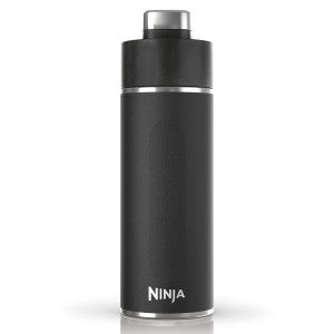 Schwarze Ninja Thirsti Trinkflasche DW2401EUUKBK (700 ml) aus Edelstahl.