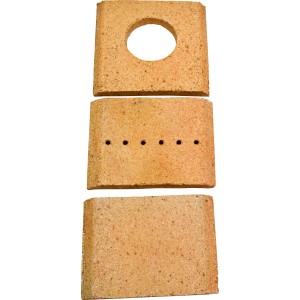 Schamottstein-Set für Werkstattofen Hiri 3.0, Ofenzubehör