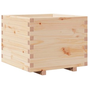 vidaXL Pflanzkübel 60x60x49,5 cm Massivholz Kiefer 847358