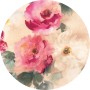 Komar Vliesfototapete Blütenzauber mit rosa und weißen Blüten.