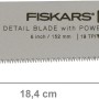 Fiskars Pro Ersatzblatt 19 TPI, 15 cm, für Gartensägen. Silbernes Sägeblatt mit feiner Zahnung.