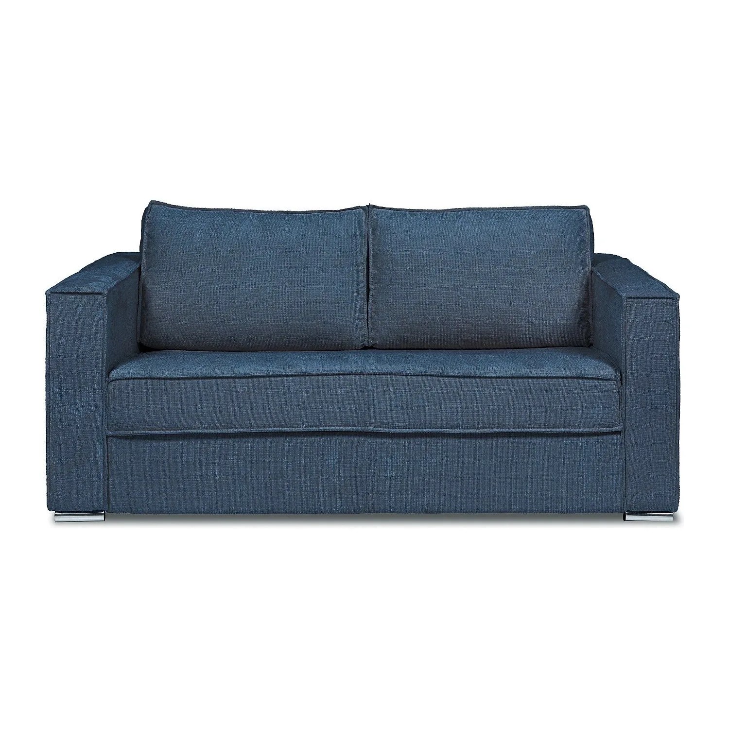 Vente-unique Schlafsofa Loreto Blau 215 cm