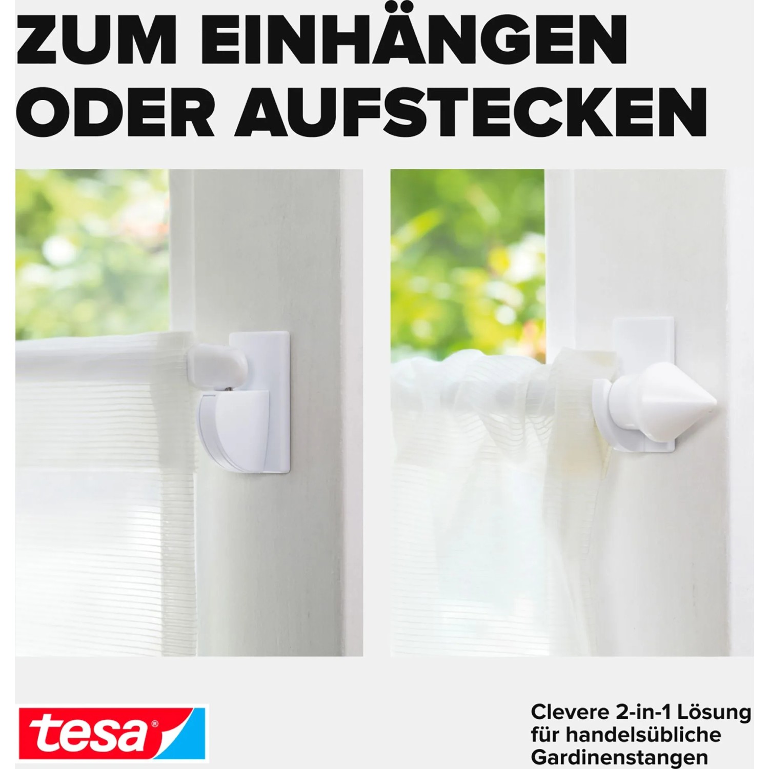 tesa Powerstrips Vario Klebehaken ohne Bohren Weiß kaufen bei OBI