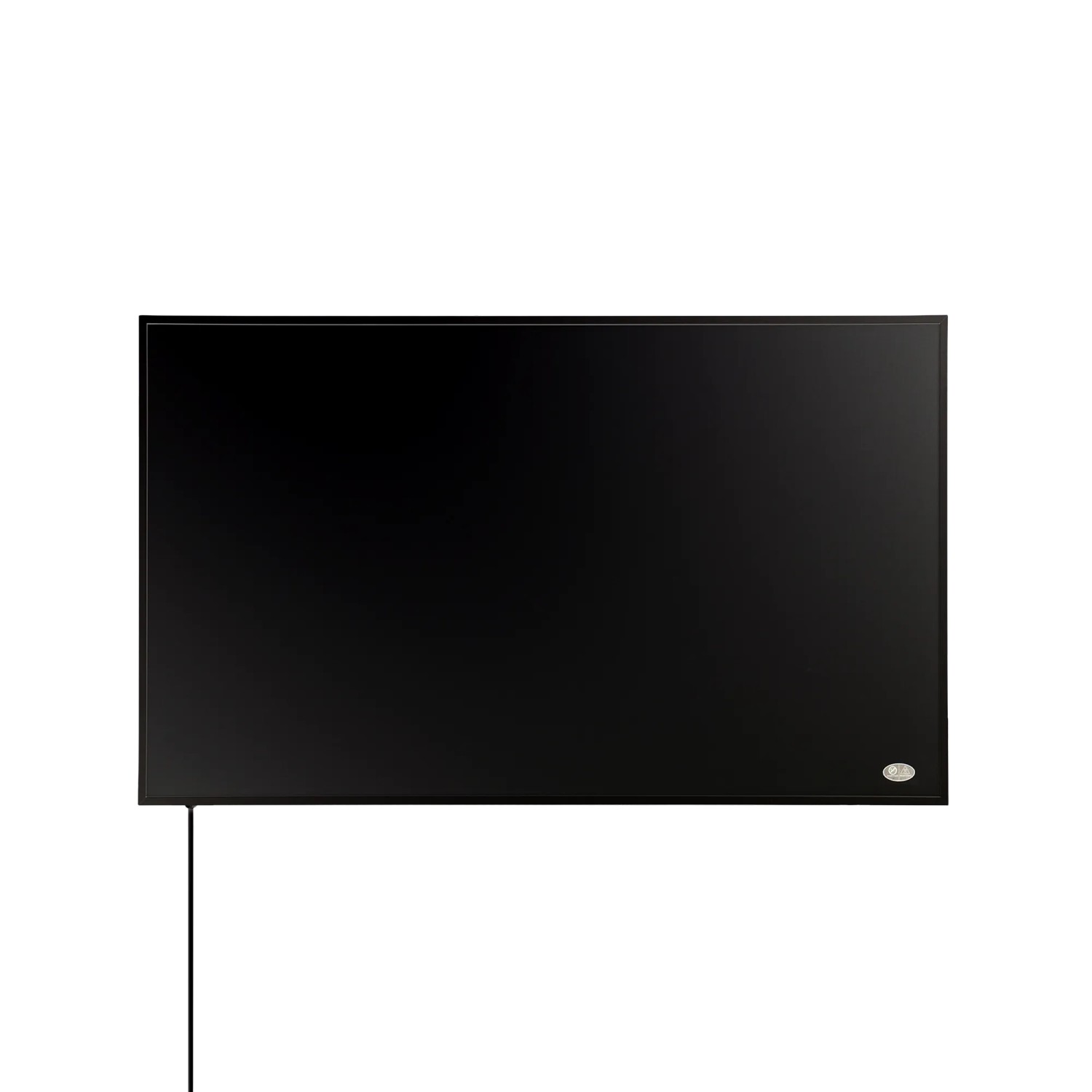 Könighaus Infrarotheizung Black Edition 300 W Kabelausgang Quer Rechts