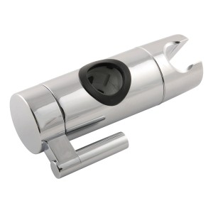 aquaSu Gleiter für Brausestange, Ø 25mm, Chrom, zur einfachen Höhenverstellung der Handbrause.