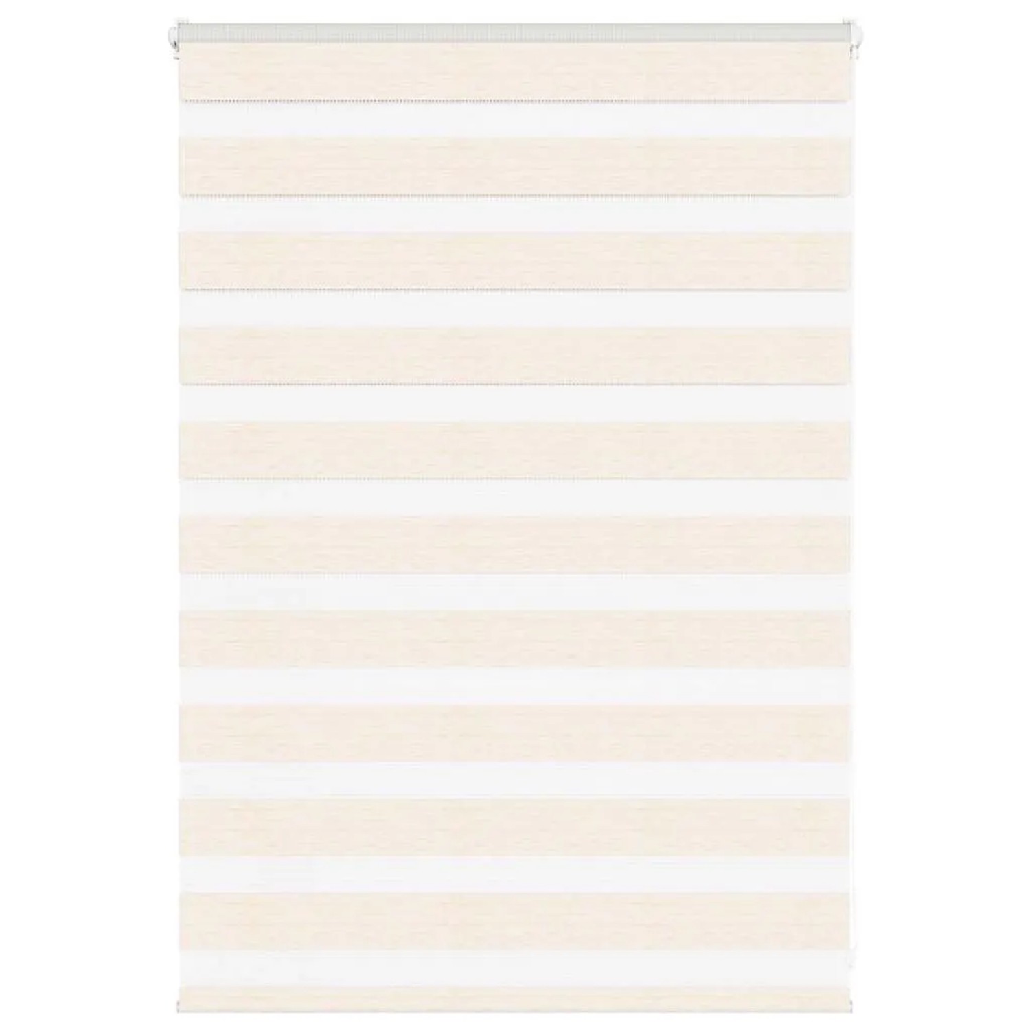 vidaXL Doppelrollo Marmorbeige 115x100cm Stoffbreite 110,9 cm Polyester 401 günstig online kaufen