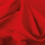 Roter, blickdichter Dekoschal Ellen (2er-Pack) mit Schlaufen, ideal für Fenstervorhänge.