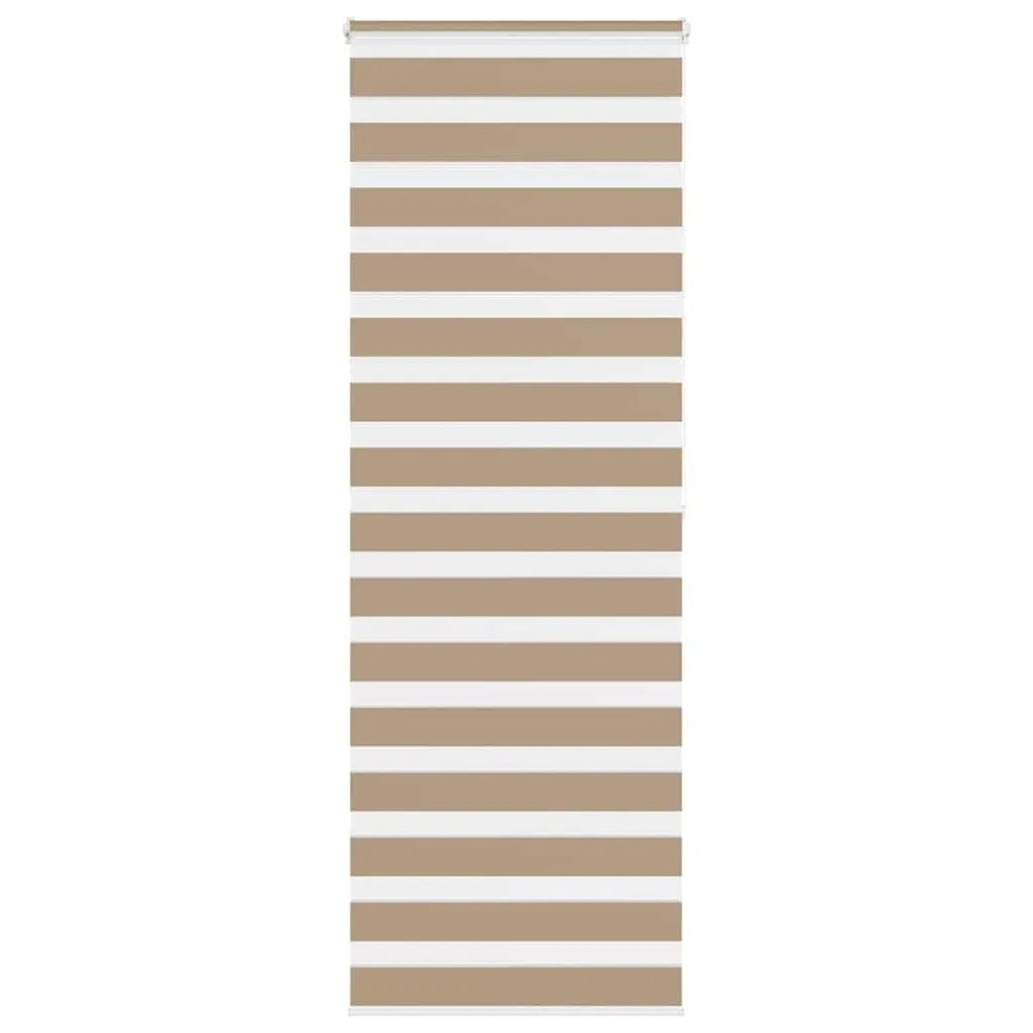 vidaXL Doppelrollo Sandbraun 90x200 cm Stoffbreite 85,9 cm Polyester 401457 günstig online kaufen