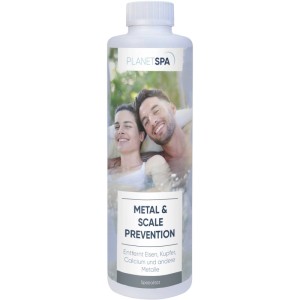Planet Spa Metal & Scale Prevention, 500ml Flasche zur Whirlpool Pflege.