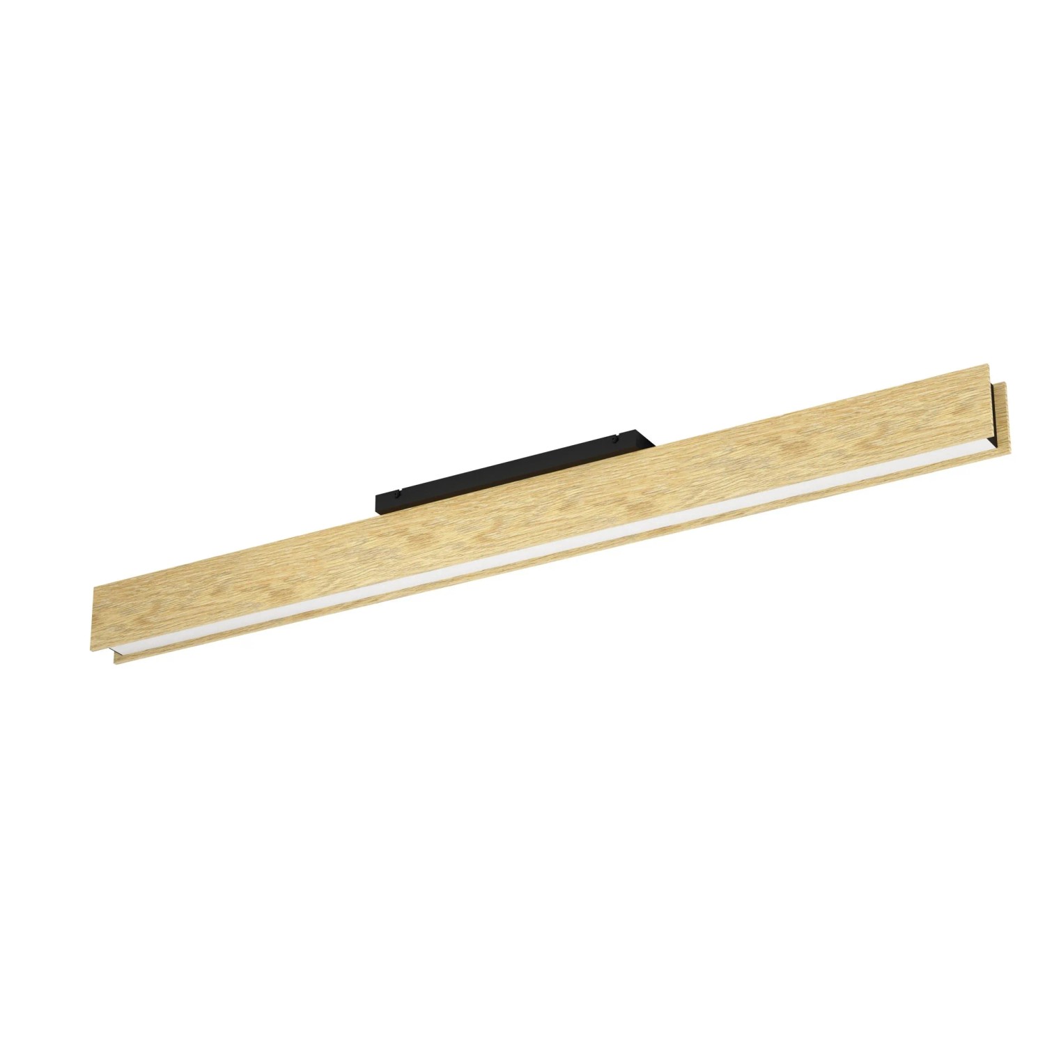 Eglo LED-Deckenleuchte Anchorena-Z Braun Schwarz Weiß