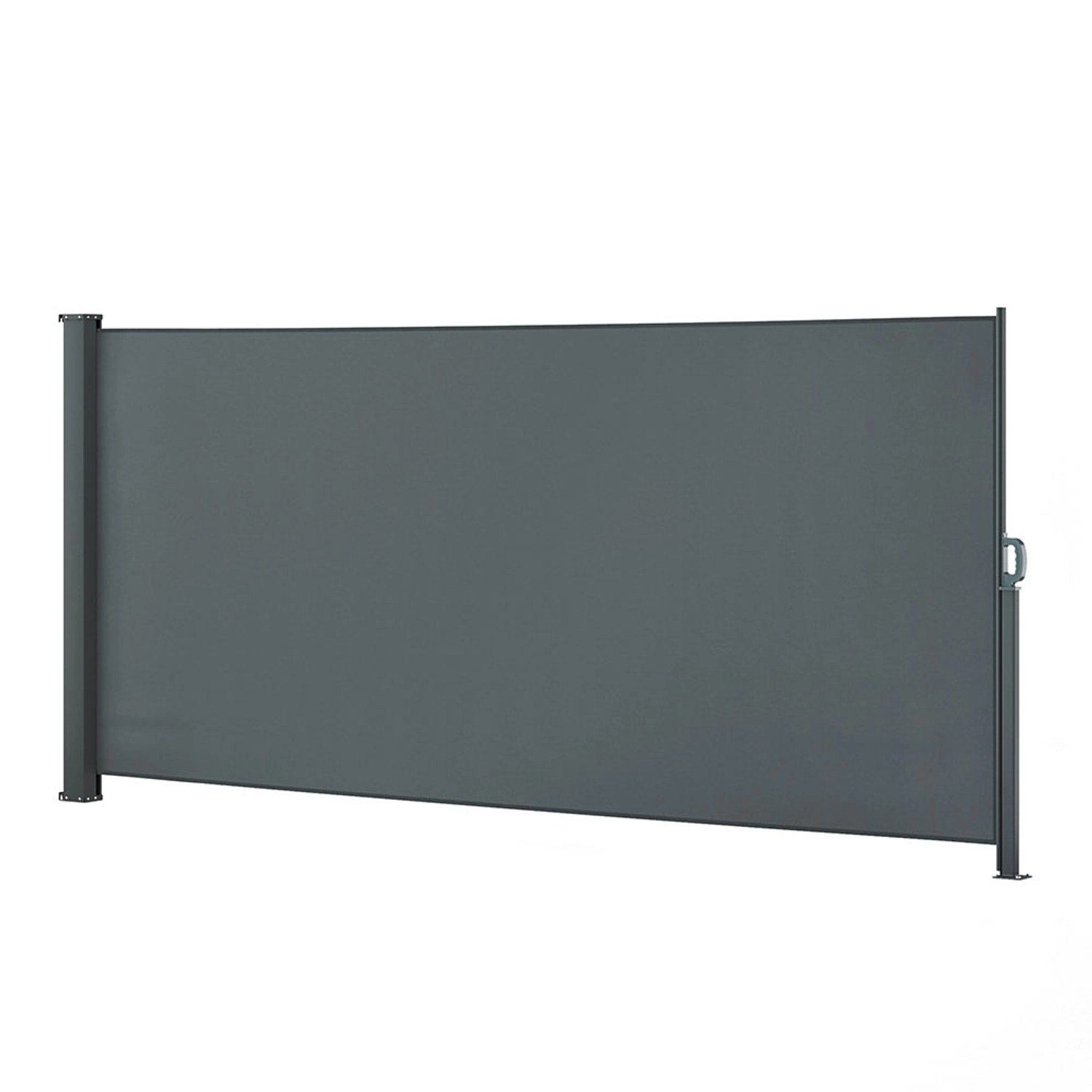OK-Living Seitenmarkise Anthrazit 350 x 160 cm