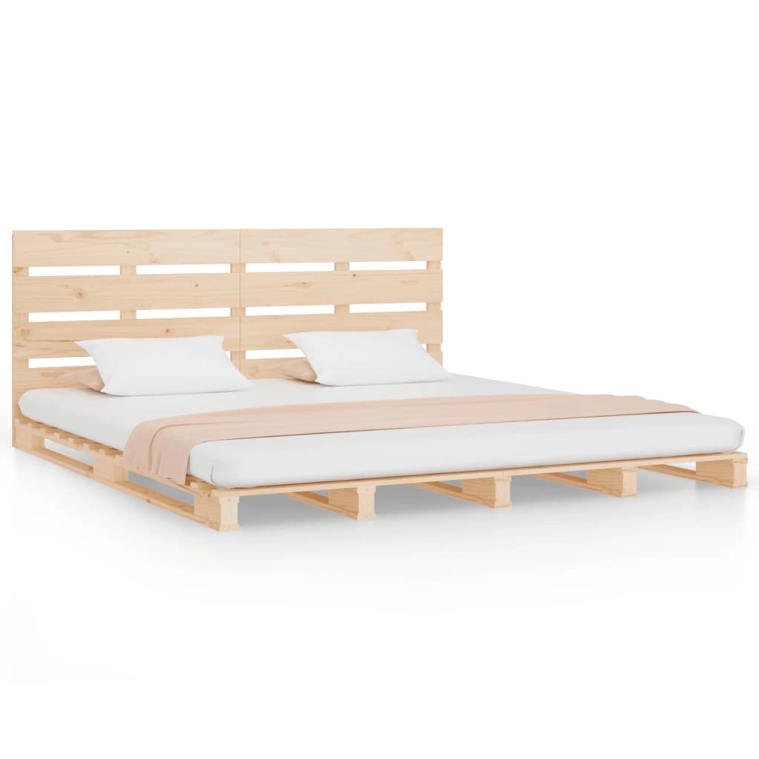vidaXL Massivholzbett 180x200 cm Kiefer 6FT Super King1350468 günstig online kaufen