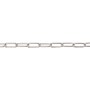 Conacord Schweißkette Form A, Stahl, Ø 2,5mm, Nickel, Meterware.
