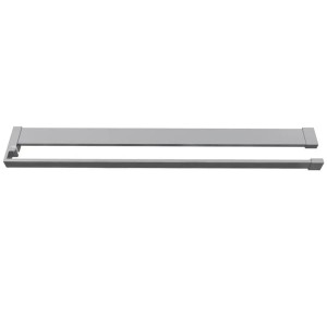 Duschparadies 90 x 13 x 3cm Duschregal Handtuchhalter Für Walk-in Duschwand Duschtrennwand Duschabtrennung Hochglanz Verchromt Badezimmer DIY