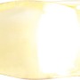 Detailaufnahme einer warmweißen LED-Lichterkette mit Silberdraht.