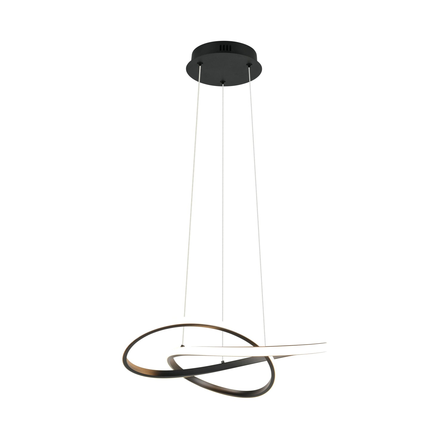 Reality Pendelleuchte Mansa 36 W Schwarz Matt 50 cm