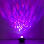 Näve LED-Projektor Athmospheric Galaxy/Water mit lila Lichteffekten und Sternenhimmel.
