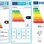 Energieeffizienzlabel für Respekta Einbaugeräte der Landhausküche: Backofen A, Dunstabzugshaube B, Geschirrspüler E.