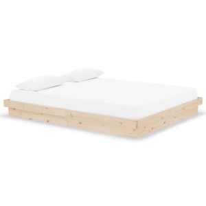 vidaXL Massivholzbett ohne Matratze 160x200 cm 819917