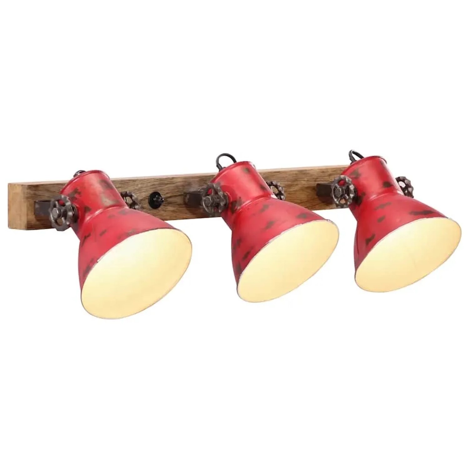 vidaXL Wandleuchte 25 W Rot 65x25 cm E27 371822