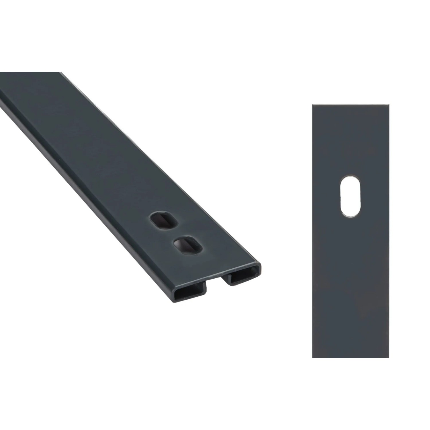 Deutsche Zauntechnik Pfostenabdeckleiste TYP VAP 180 cm Anthrazit