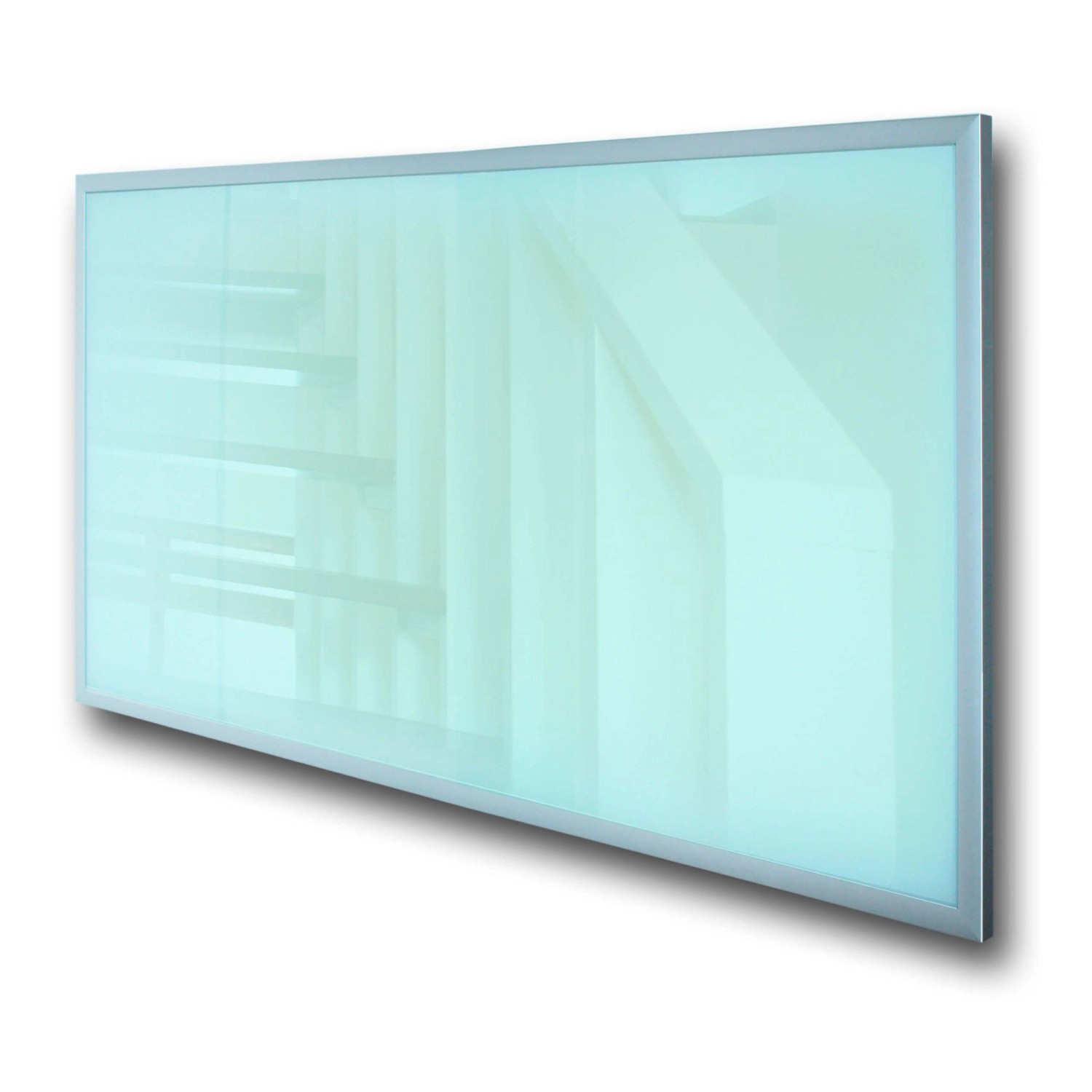Fenix Infrarotheizung ECOSUN Glasheizung 850W 120 x 60 x 3cm Weiß mit Rahme günstig online kaufen