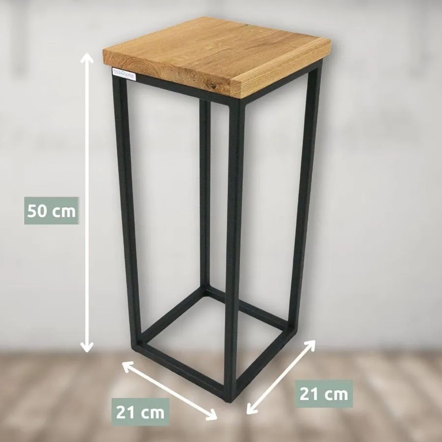 holz4home Blumenständer Eiche Natur Geölt 50 cm kaufen bei OBI