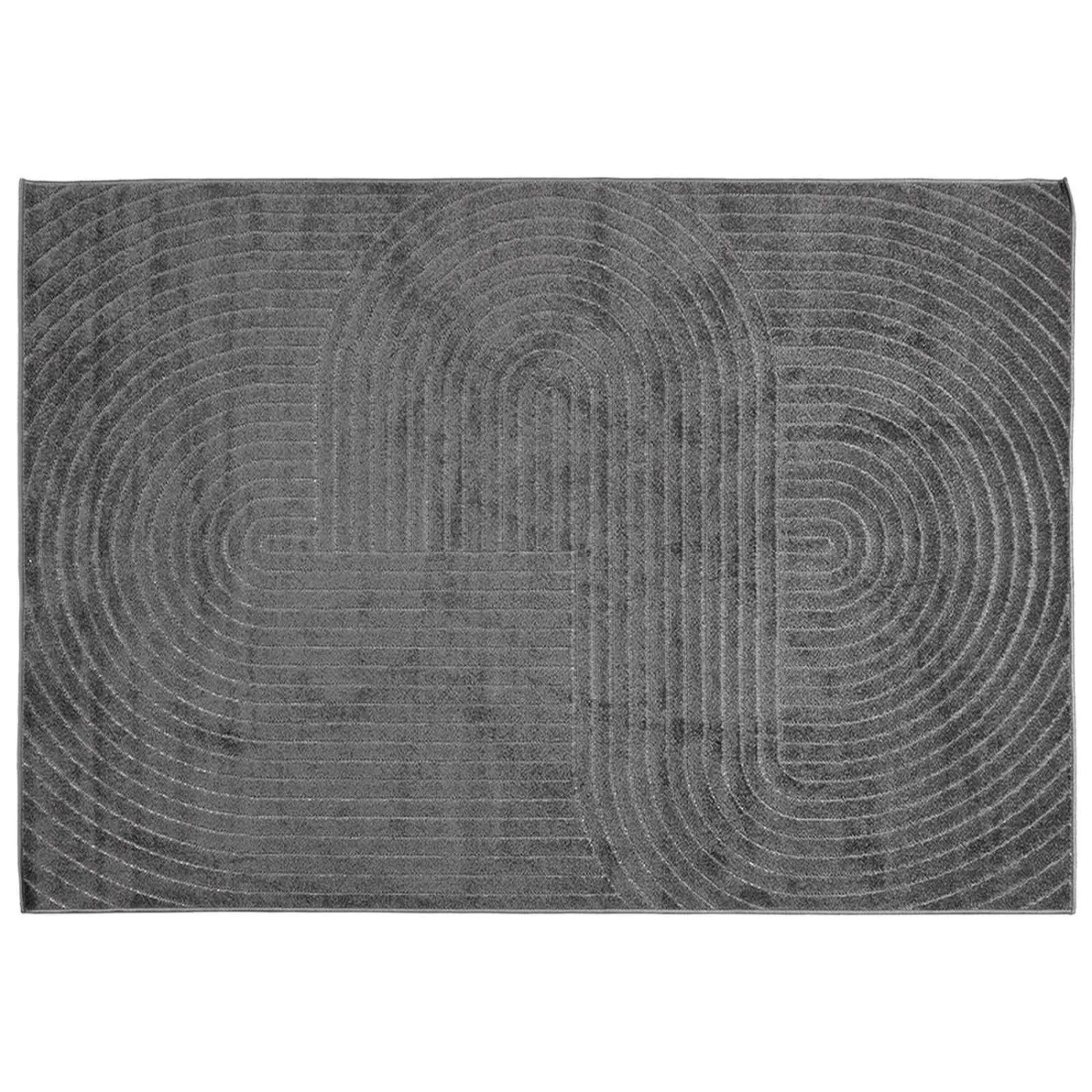 vidaXL Bereichsteppiche PALMERAS Anthrazit 280 x 200 cm Polyester 42022614