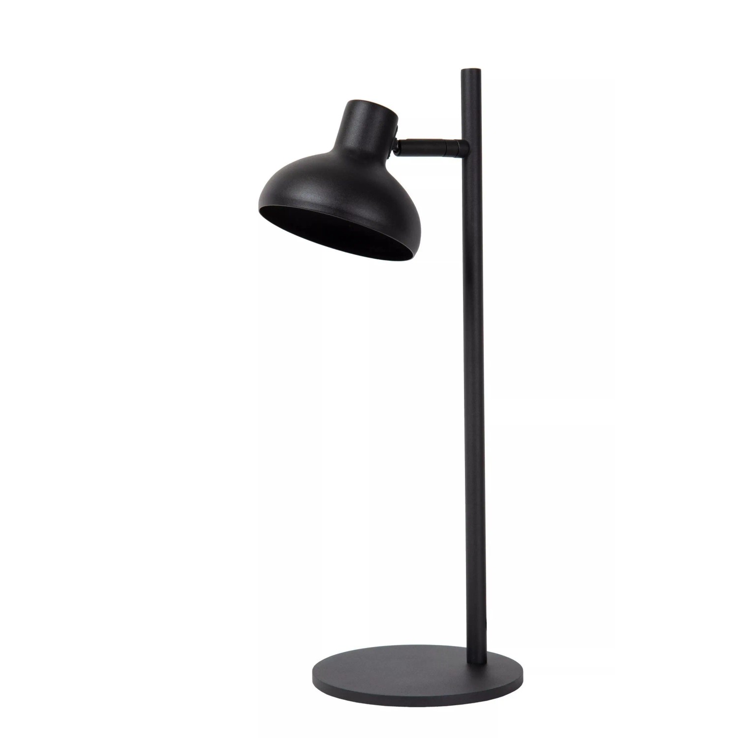 Licht-Erlebnisse Schreibtischlampe Schwarz GU10 Schwenkbar 46,7 CM Hoch Modern Metall