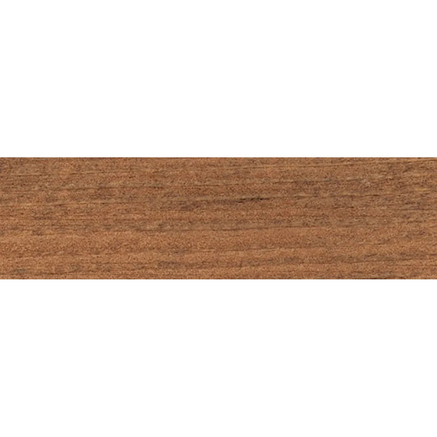 Holzprobe mit Nussbaum-Farbton der Aqua Clou Holzbeize.