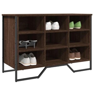 vidaXL Schuhregal Braun Eichen-Optik 90x38x61,5 cm Holzwerkstoff 848648