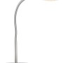 Moderne Paul Neuhaus LED-Tischleuchte Hensko aus Stahl, dimmbar und höhenverstellbar.