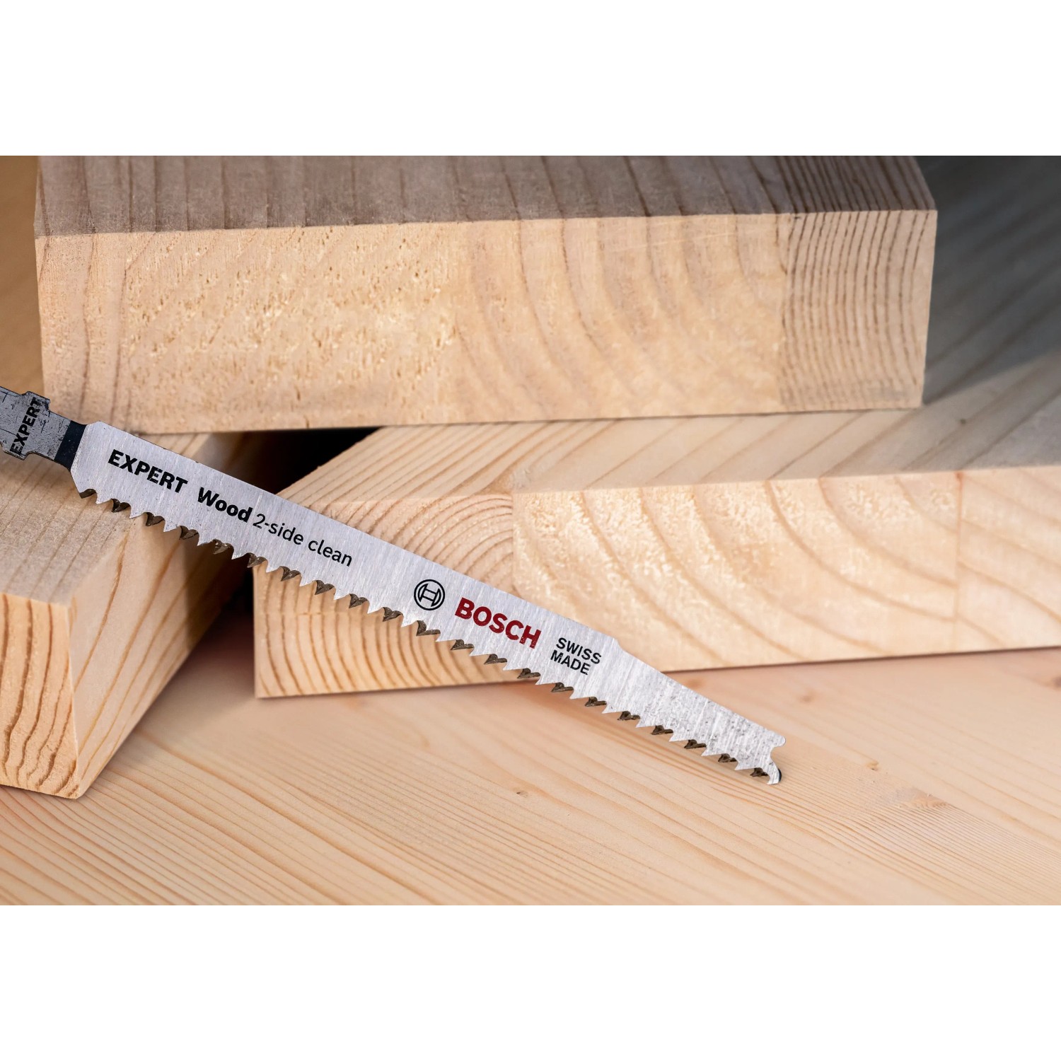 5x T101B Stichsägeblätter 10-Zahn - Für Holz & Metall 155mm Länge