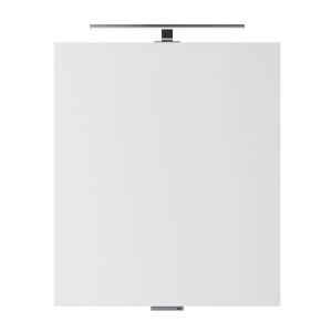 Pelipal Flächenspiegel 60 cm mit LED-Leuchte und USB-Anschluss.