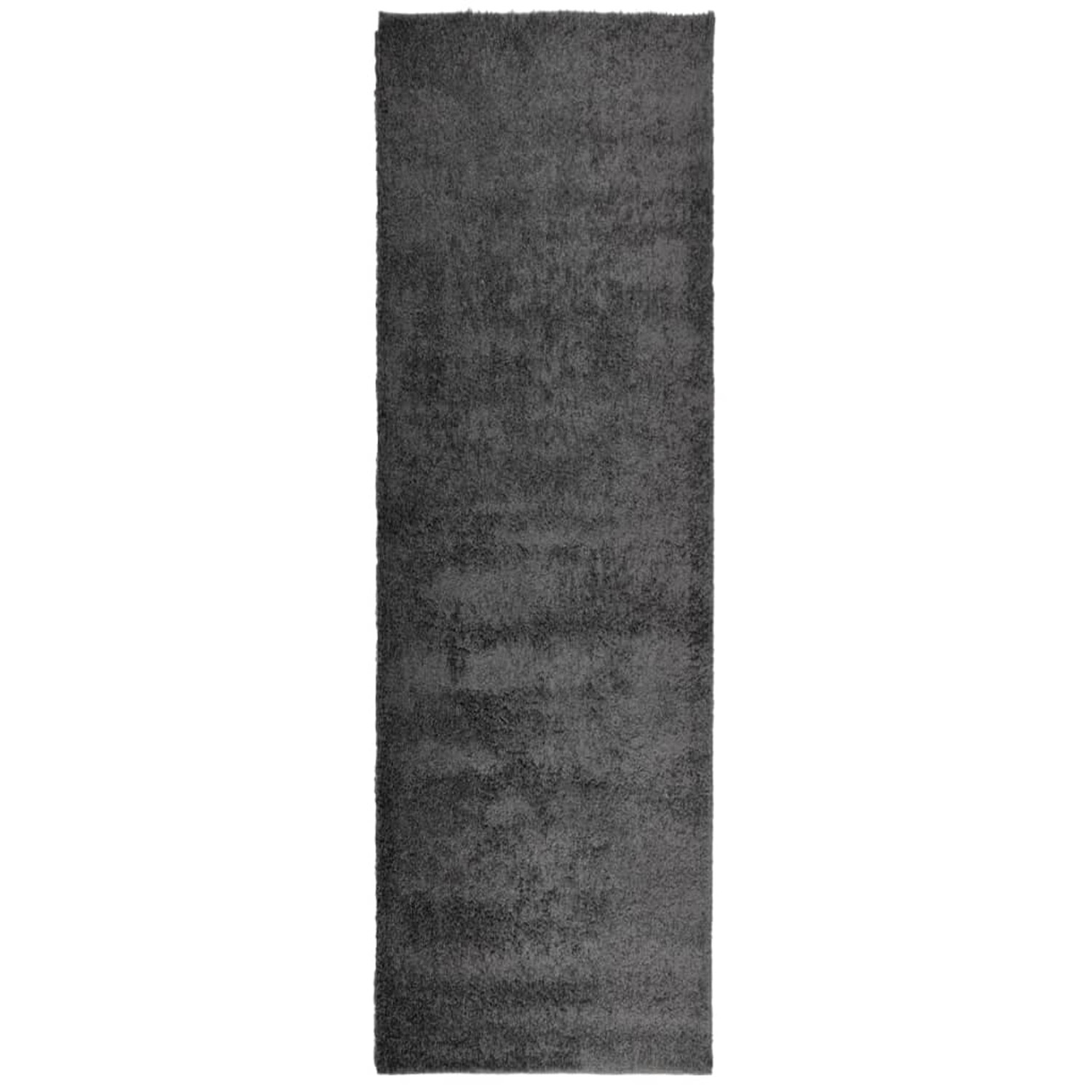 vidaXL Teppich Shaggy Hochflor Modern Anthrazit 80x250 Cm 1954668 günstig online kaufen