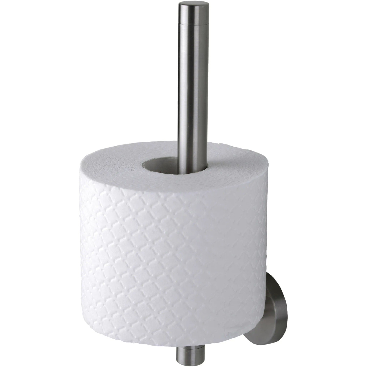 Tiger Onu Reserverollenhalter Edelstahl Gebürstet – Für 2 Toilettenpapierrollen, 4,8x26,4x9,4 Cm