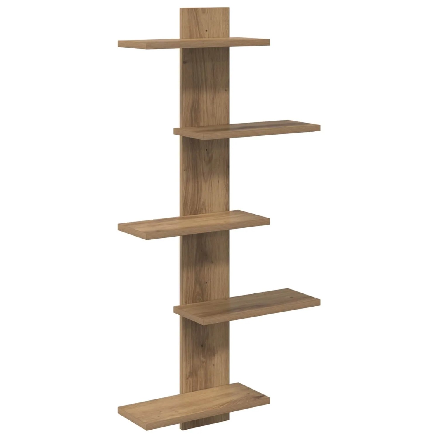 vidaXL Wandregal Artisan-Eiche 48,5 x 15 x 101 cm Holzwerkstoff 8012203