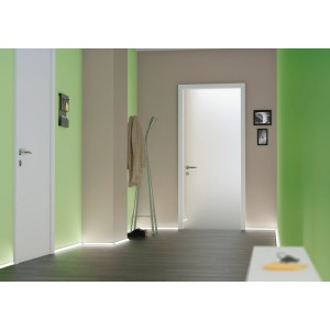 Eingangsbereich mit indirekter Beleuchtung durch Paulmann Delta Profil mit Diffusor.