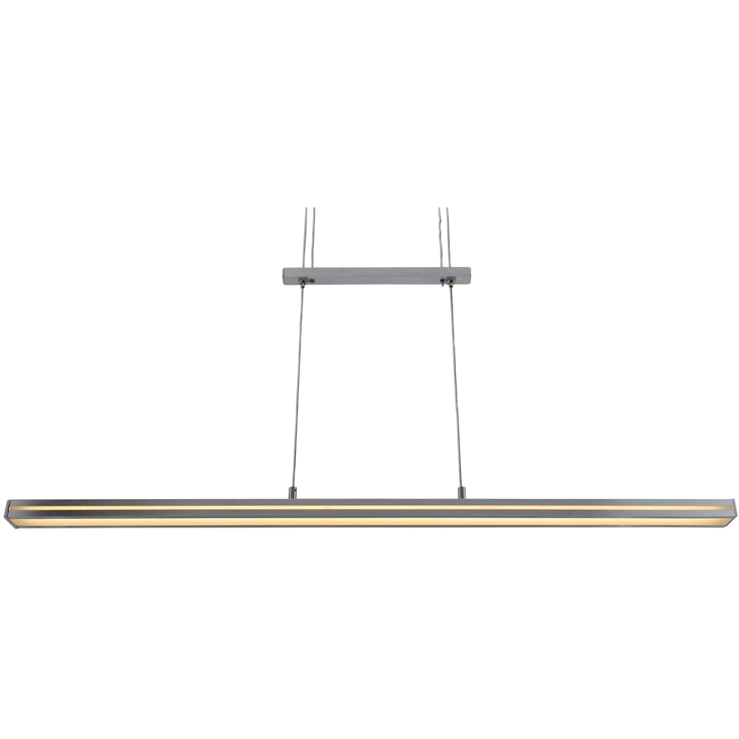 Näve LED-Pendelleuchte Straight 103,5 cm Aluminium