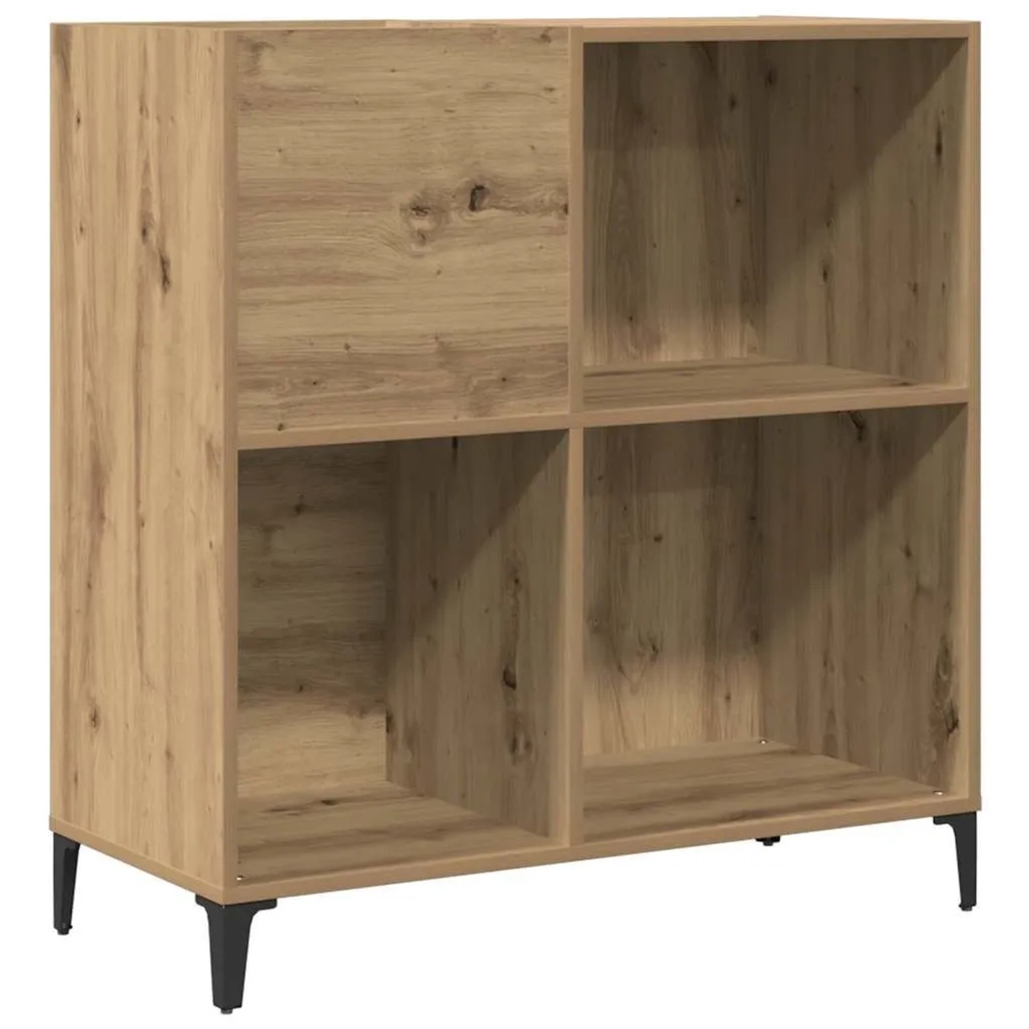 vidaXL Plattenschrank Artisan-Eiche 84,5x38x89 cm Holzwerkstoff 857174
