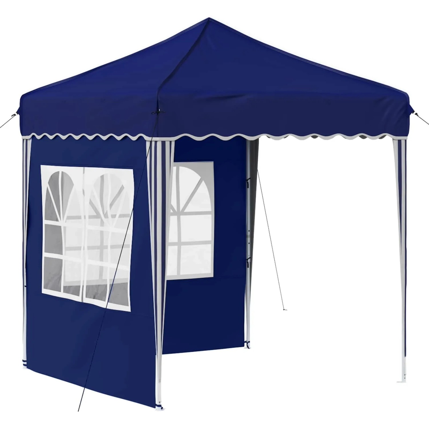 vidaXL Pop-up Partyzelt Blau 195 x 195 x 245 cm Oxford-Stoff 42019725