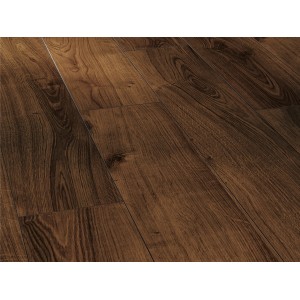 Parador Laminat Classic 1050, 8mm, wasserfest, Eiche geräuchert. Holzbodenoptik.