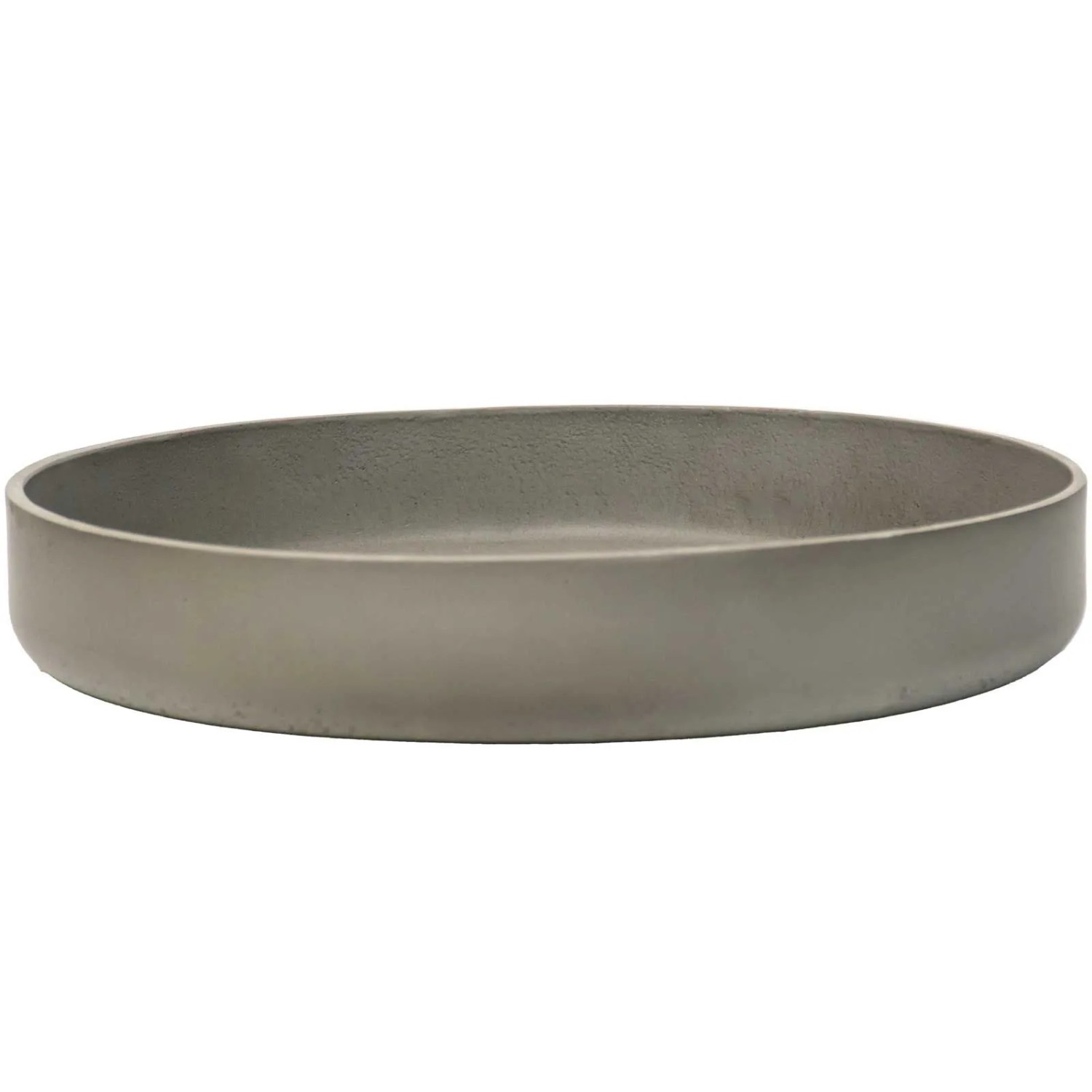 Vivanno Pflanzschale Oryven 34 cm x 34 cm x 6 cm Betongrau