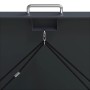 Detailaufnahme: Weka Metall-Mülltonnenbox Gary Anthrazit, Befestigung der Gasdruckdämpfer.